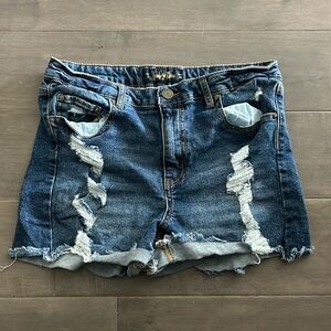 Indigo rein jean shorts